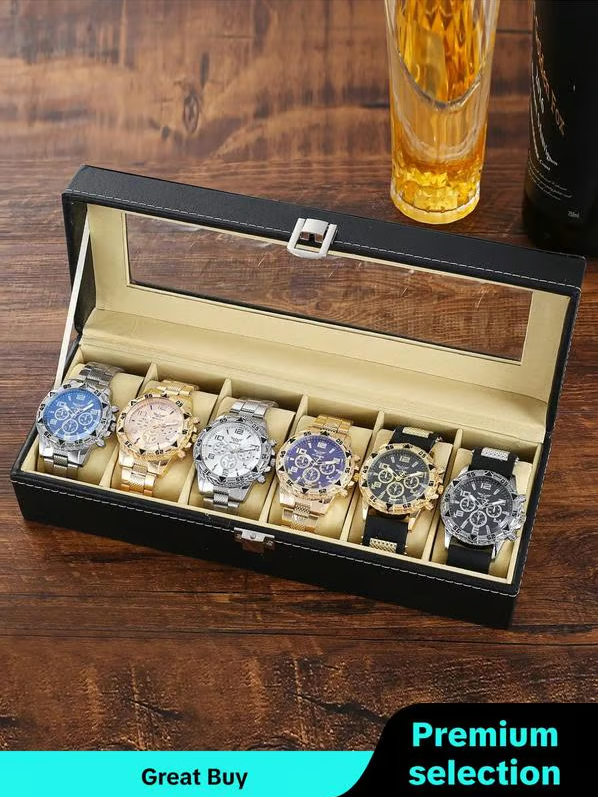 🗃️Leather Watch Storage Case