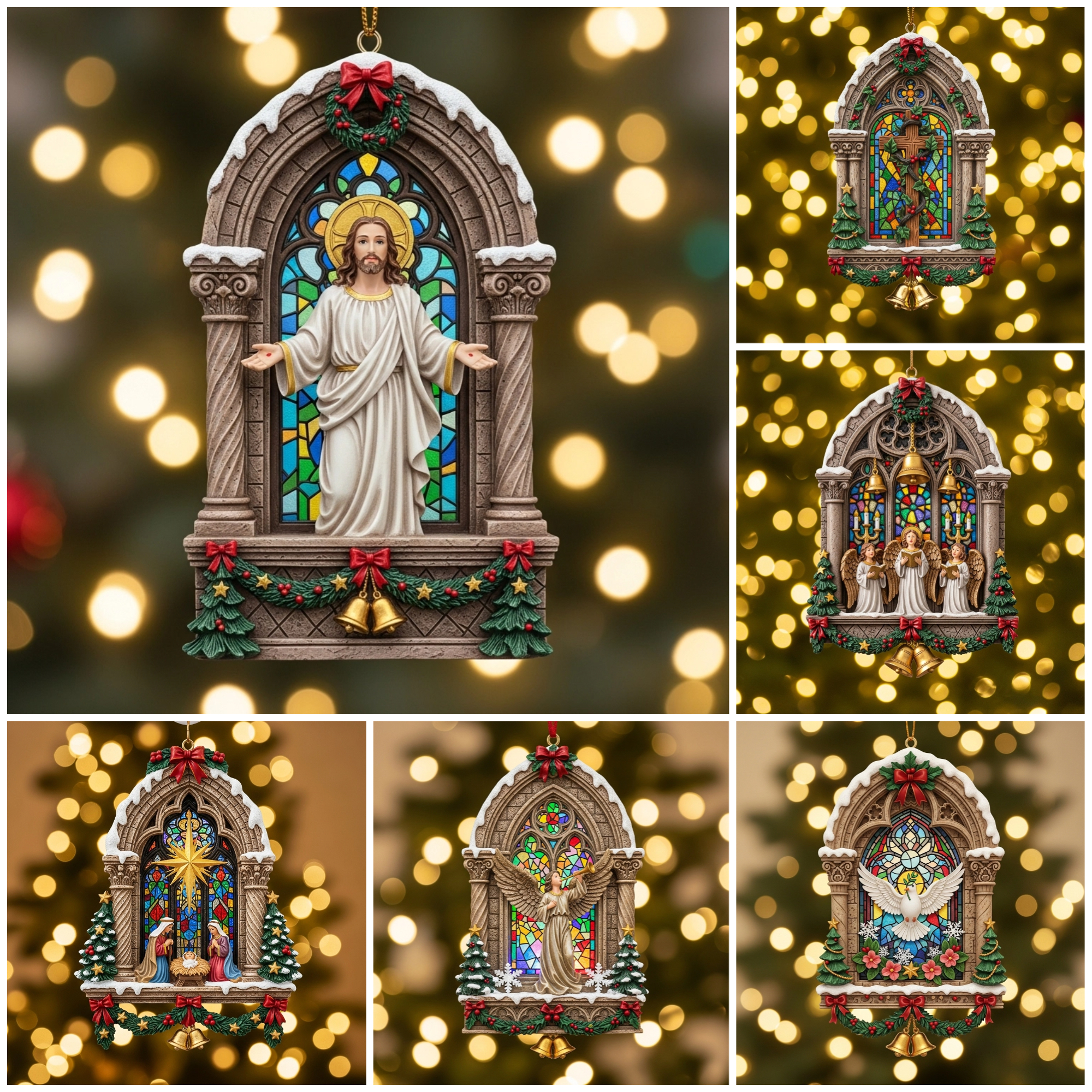 Christmas Nativity Ornaments