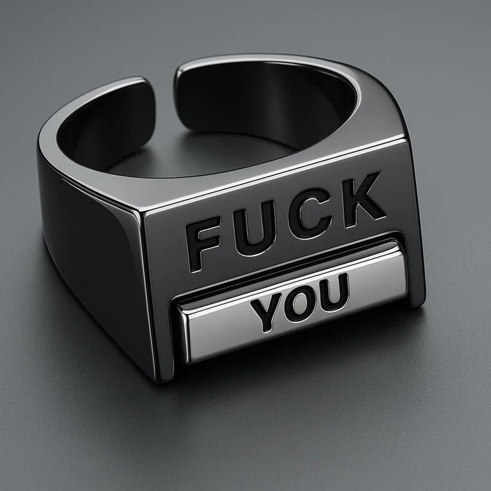 Mood Spinner Ring - Rotatable Anxiety Relief Ring | Adjustable Minimalist Jewelry Gift