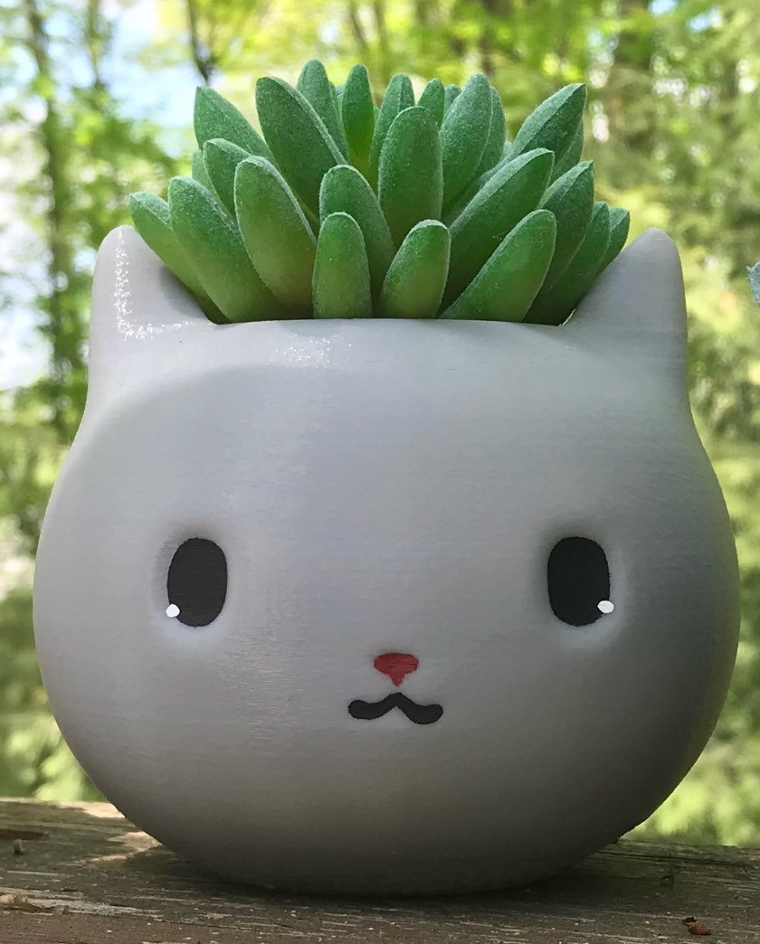 Cat Planter Cat owners' favorite