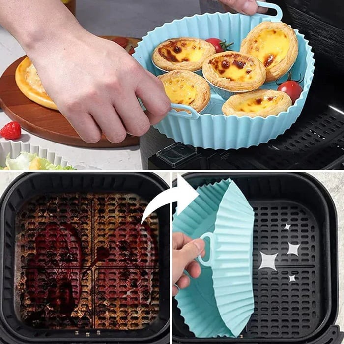 🍟Air Fryer Silicone Baking Tray