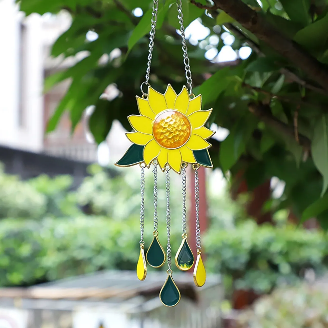💖Mother’s Day🎁Sunflower Stained Glass Window Hanging🌻