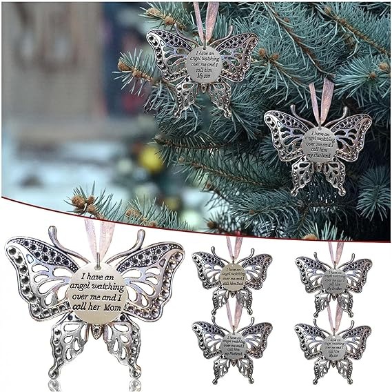🦋💖Butterfly Memorial Family Ornament🦋💖