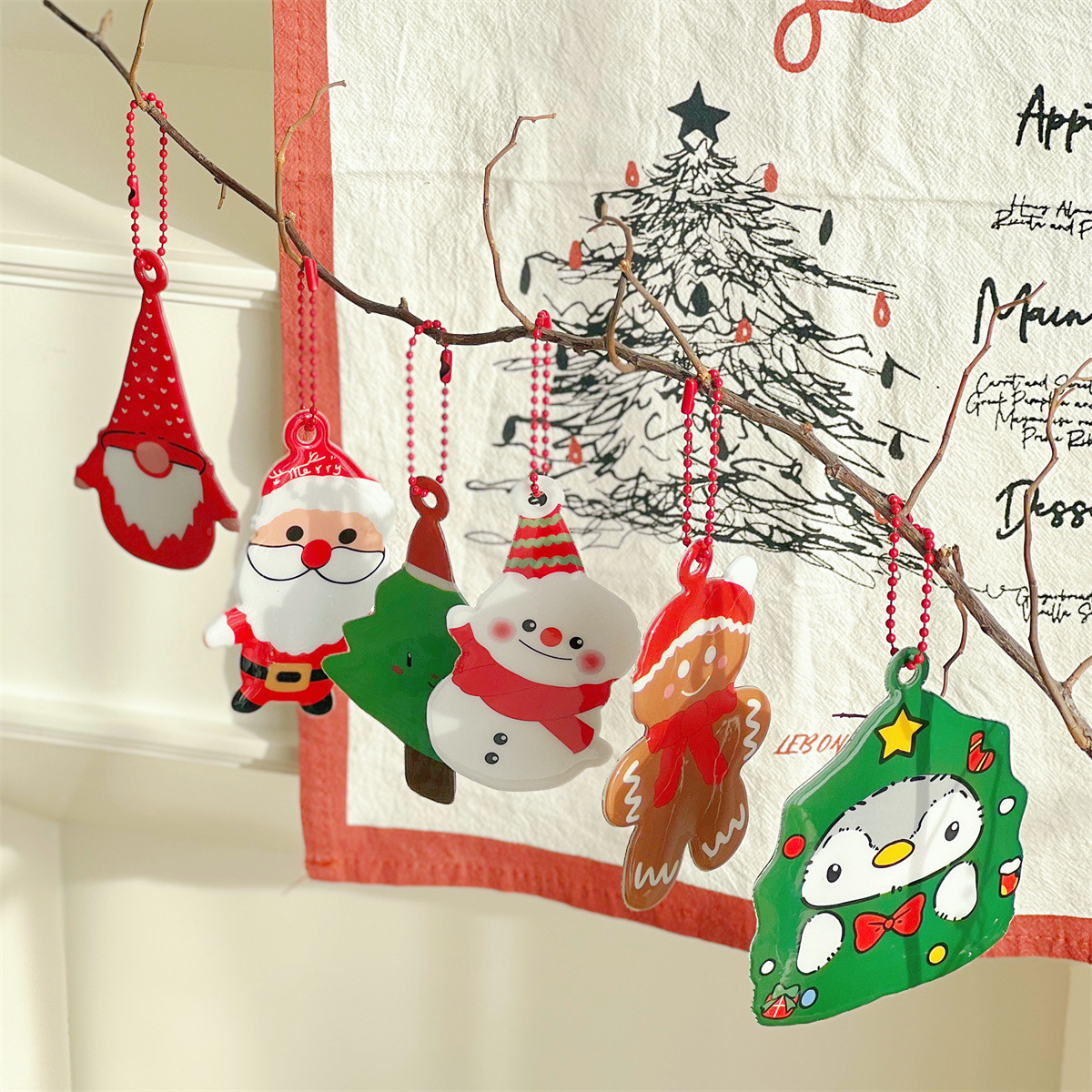 🎄Christmas keychain pendant🔗