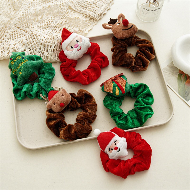 🎅Christmas Plush Doll Hairband💖