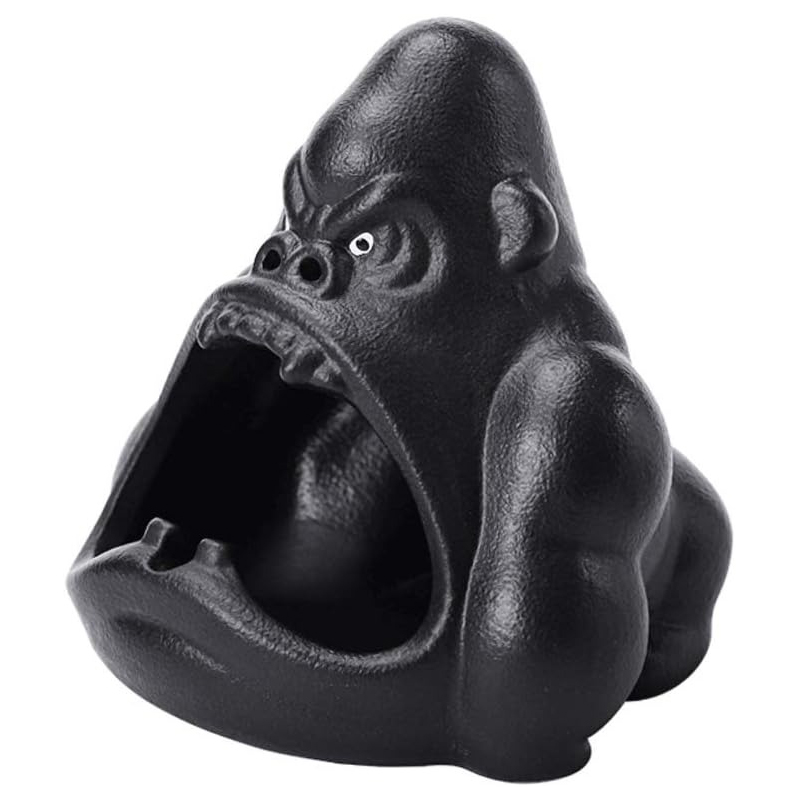 🦍Cartoon Big Mouth Gorilla Ashtray🔥