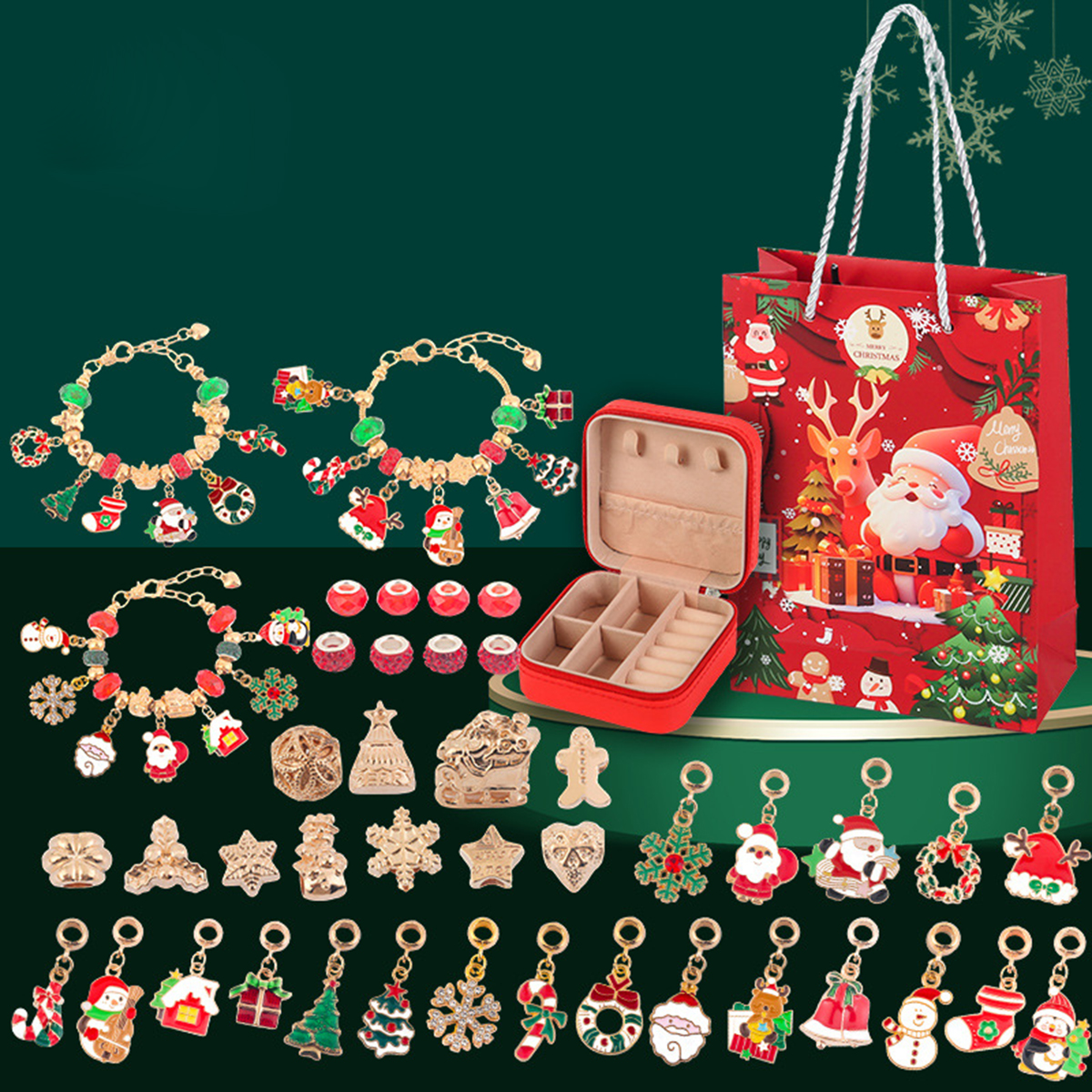 ❤Hot Sale❤ - Christmas Advent Bracelet DIY Set🌟