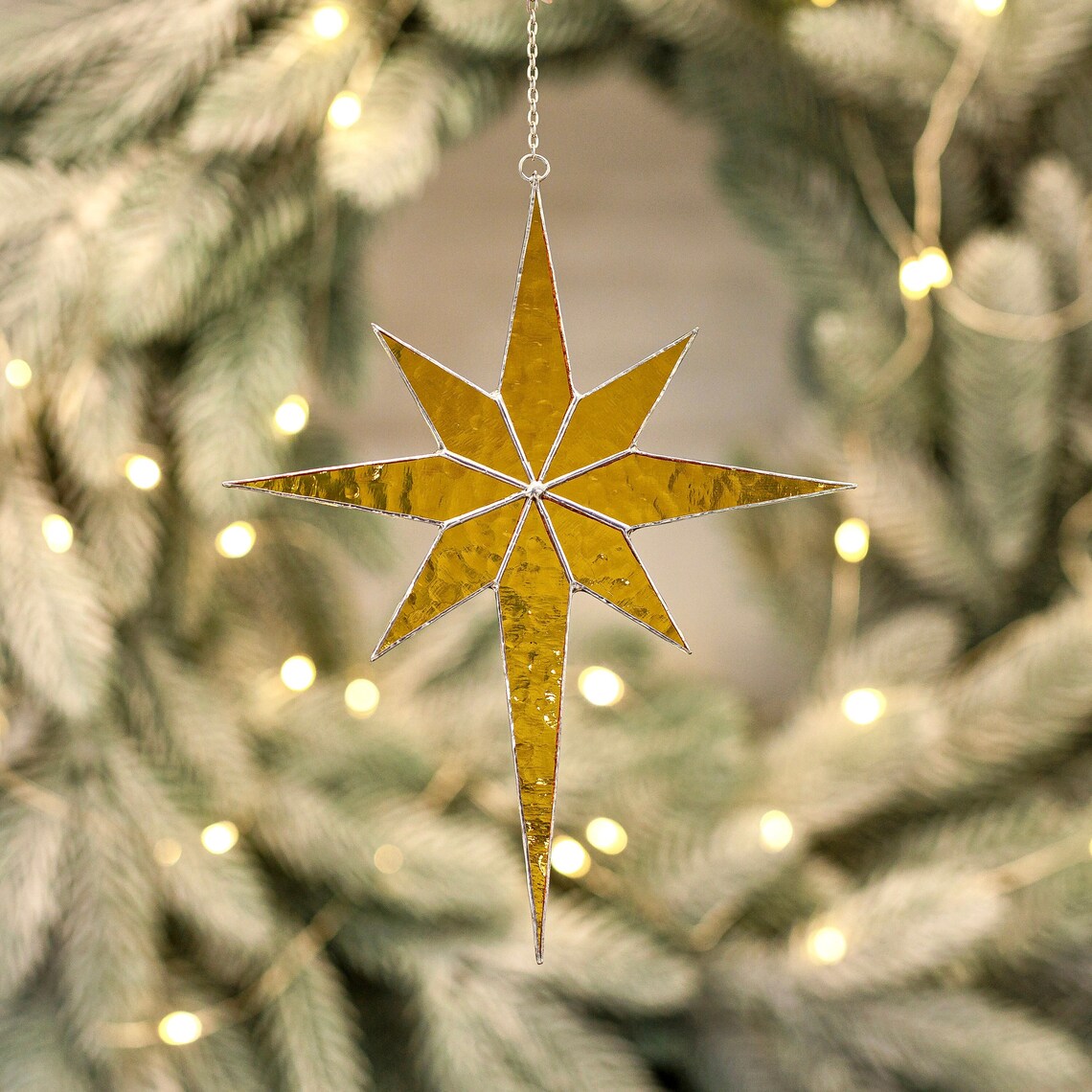 🎅Early Christmas 49%OFF🎅 Stained glass Christmas star decorations