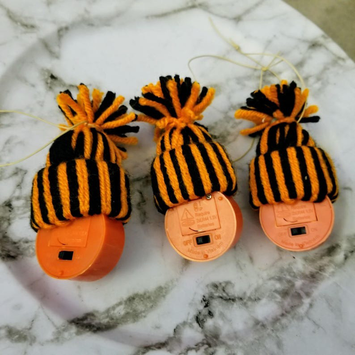 ✨Cool Glowing Pumpkin Head Ornament🎃