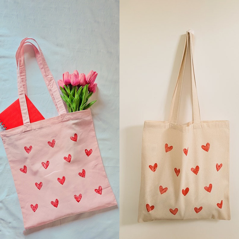 💗Red Heart Tote Bag✨