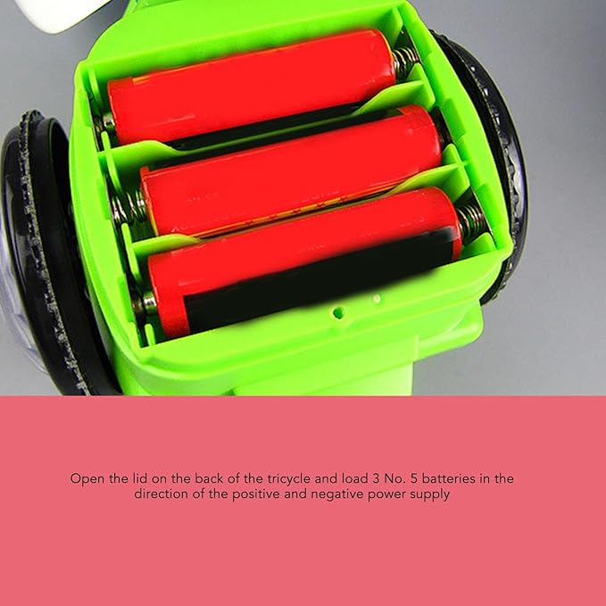 Funny Toys Stunt Tricycle 01-12 Years Old Sound Moving Children Baby Boys and Girls Electric Dancing 