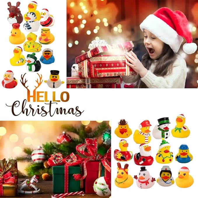  Christmas Rubber Ducks Advent Calendar