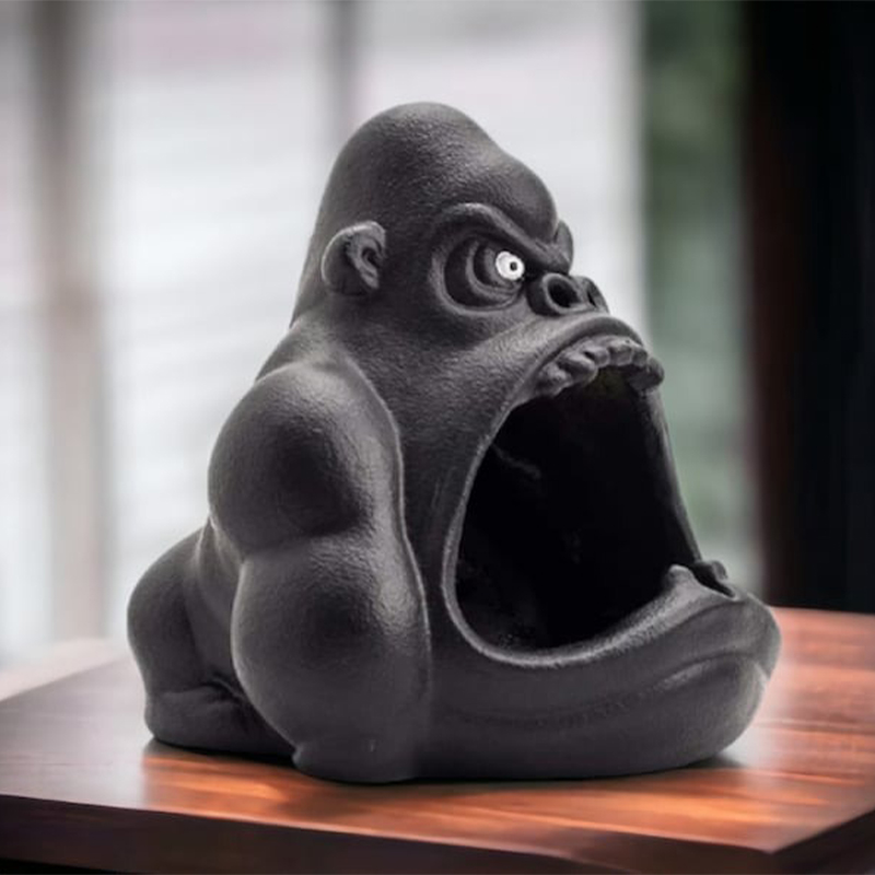 🦍Cartoon Big Mouth Gorilla Ashtray🔥