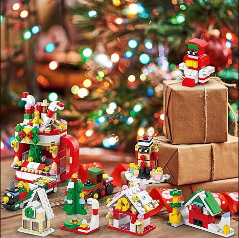 🎅Early Christmas 49%OFF🎅2024 Advent Calendar Christmas Building Toy Set