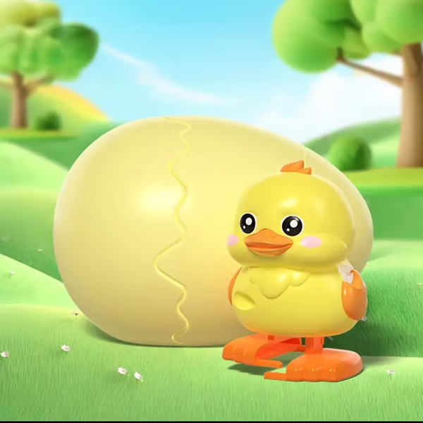 Wind-Up Animal Hatching Surprise Egg | Kids Interactive Toy