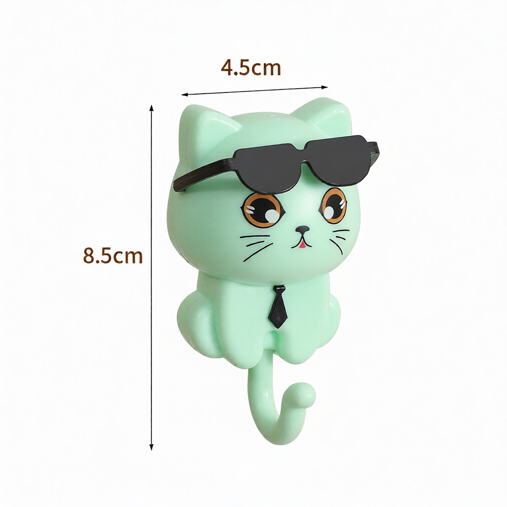 Sunglasses Cat Key Hook (4PCS)