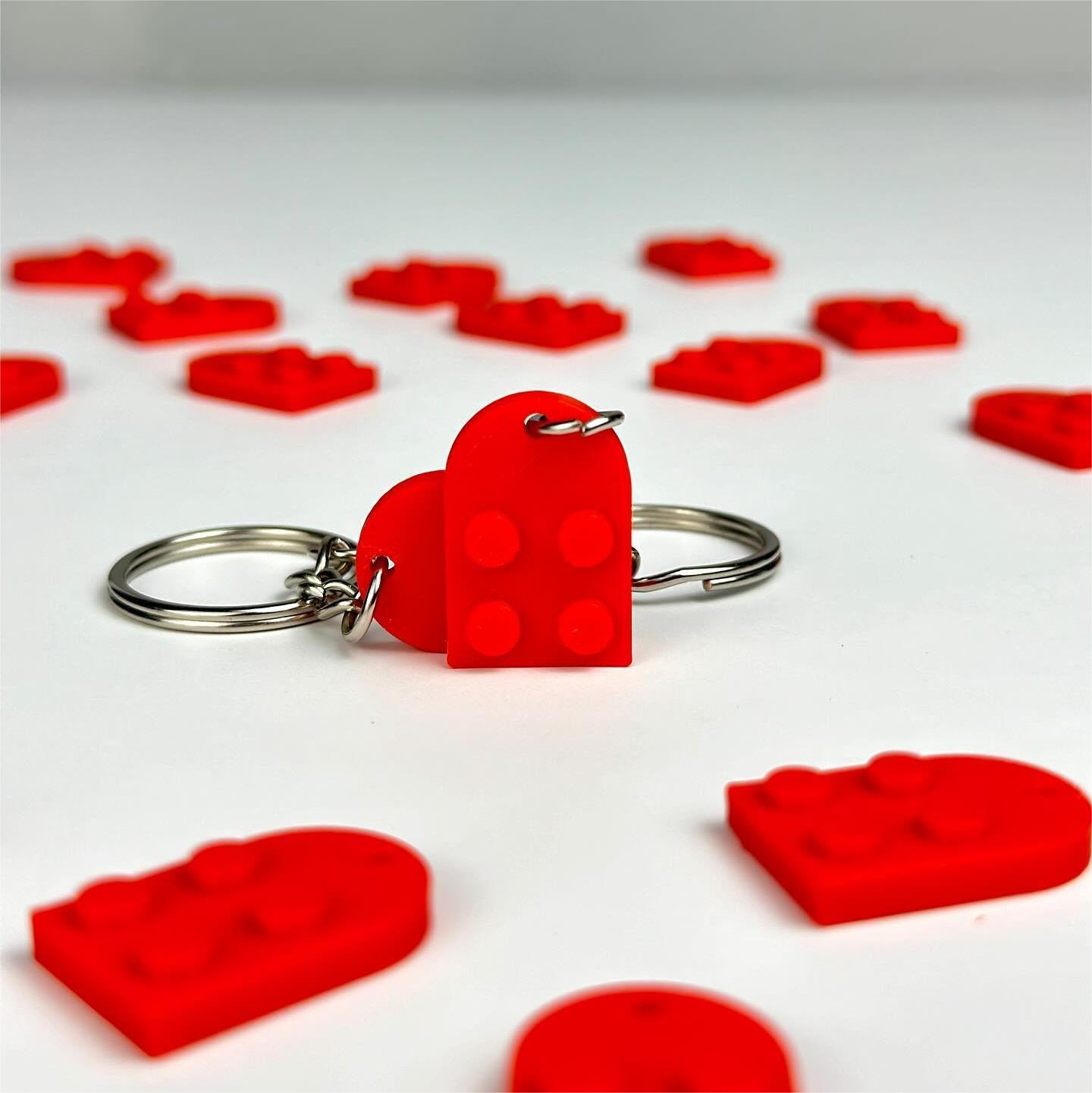 💖Heart Keychain Set