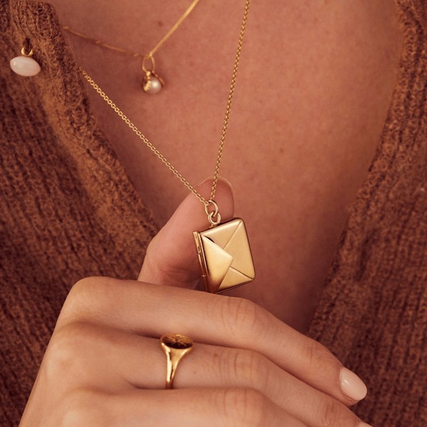 💌Envelope Necklace