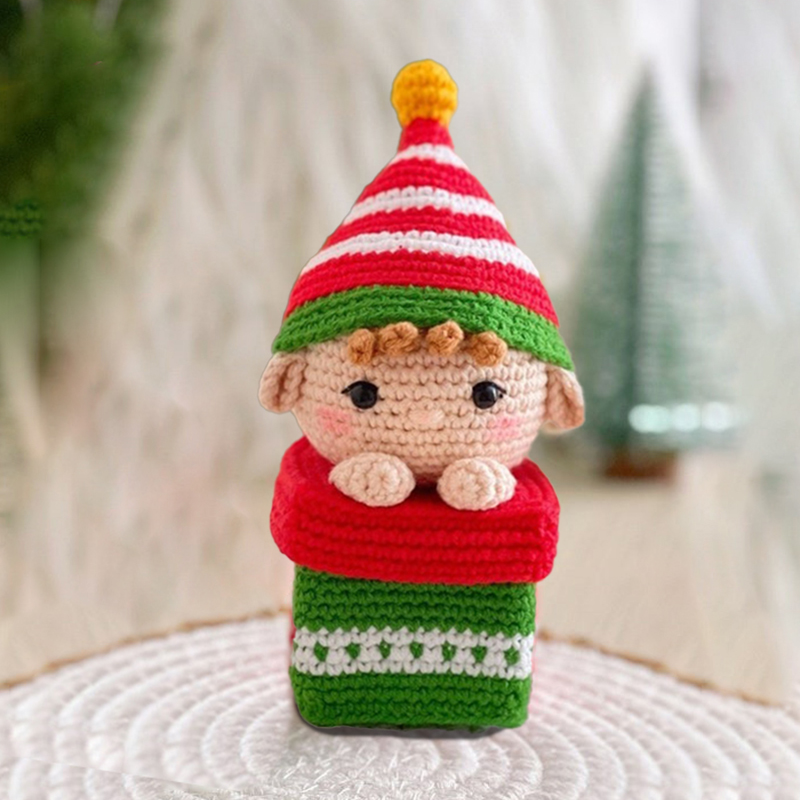 🎁Christmas Crochet Gift Box✨