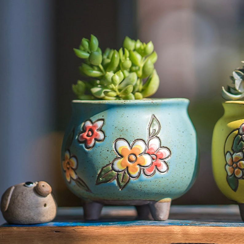 🔥Hot Sale--Exquisite Plant Pots🍀