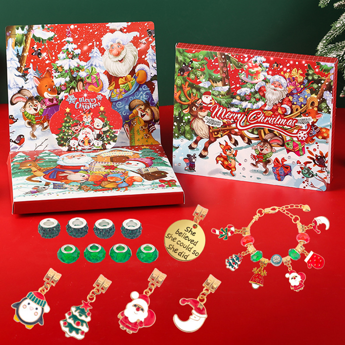 ❤Hot Sale❤ - Christmas Advent Bracelet DIY Set🌟