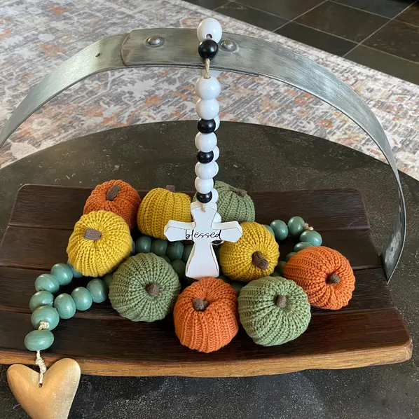 🍁Early Festival 49%OFF🍁 Knit Pumpkins Set of 3