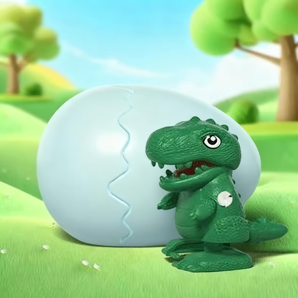 Wind-Up Animal Hatching Surprise Egg | Kids Interactive Toy