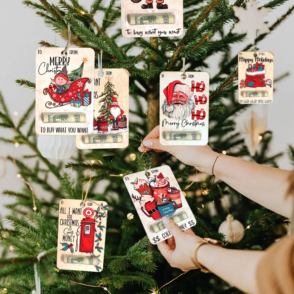 🎁🎅2024 CHRISTMAS GIFT--💸Santa Christmas Money Holders