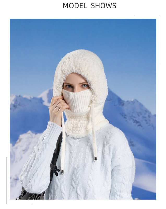 🔥Black Friday Hot Sale 75%OFF🔥 Balaclava Knitted Hooded Scarf