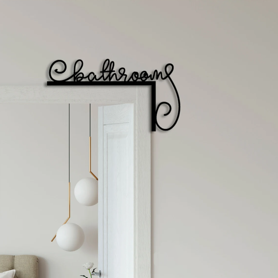 🔥Hot Sale 49%OFF🔥 Door Decor Metal Wall Art