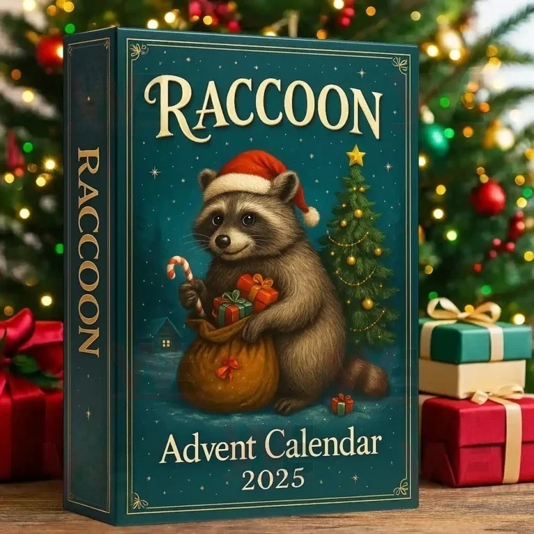 2025 Raccoon Advent Calendar: The Trash Panda Takeover