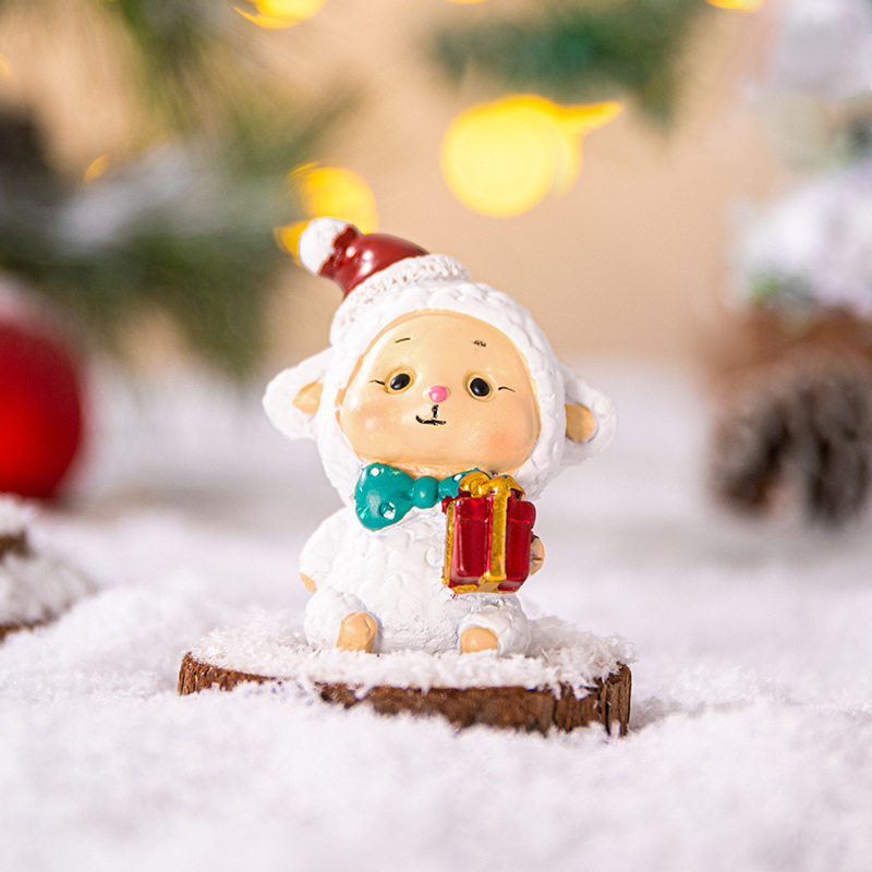 💕Christmas Animal Resin Ornaments🔥