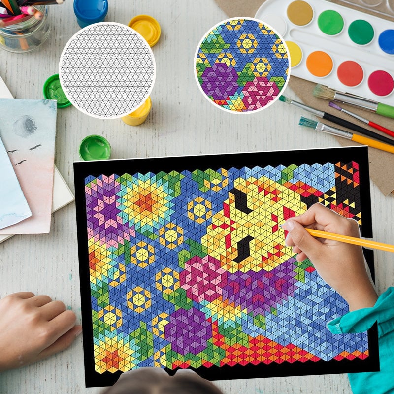 Last Day 50% OFF🎨100 QUEST Color by Numbers Book
