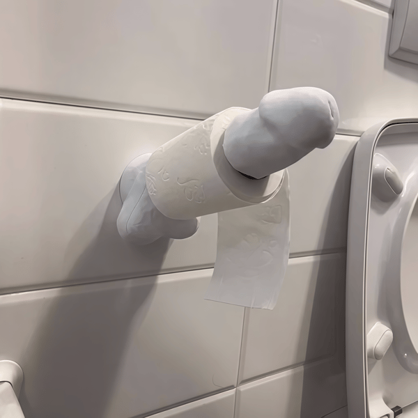 😂From Ordinary to Outrageous – The Ultimate Funny Toilet Roll Holder🚽