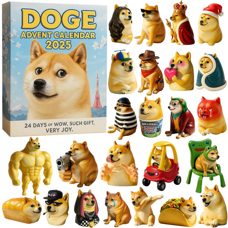 Doge Advent Calendar 2025🎁 24 Gifts Inside!