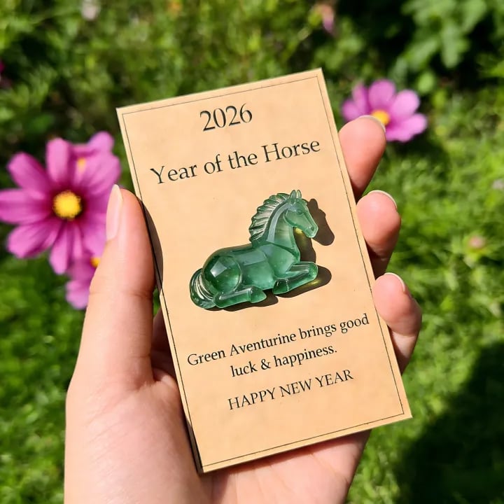 🐎🍀Lucky Crystal Horse — A Symbol of Strength & New Beginnings (2026)