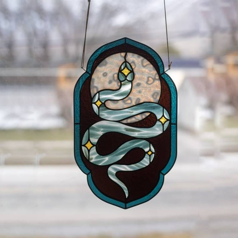 ☀Stained Sun Catcher Window Ornaments