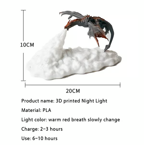 🐲Hot Sale 49%OFF🐲 Fire-Breathing Dragon Lamp