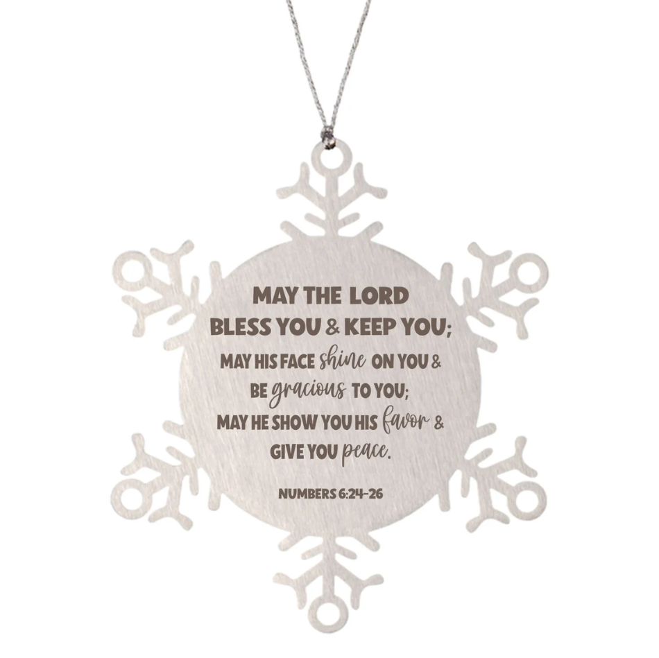 🎅Early Christmas 49%OFF🎅 May The Lord Bless You And Keep You Ornament