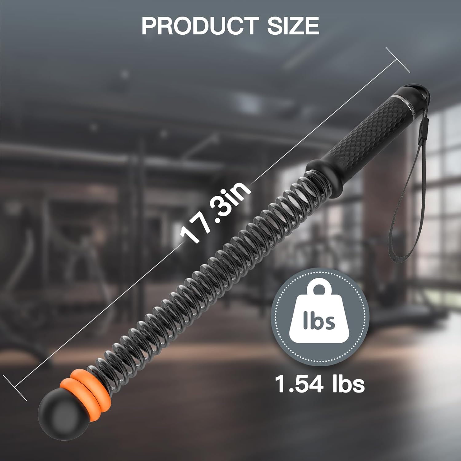 2-Pack Ropeless Battle Ropes | Quiet Space-Saving Home Gym Training (With Storage Bag)