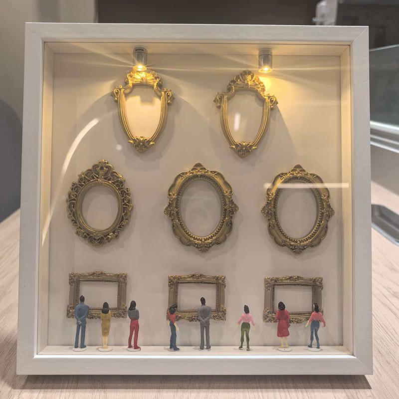 DIY Mini Museum Silhouette Box – Personalized Shadow Box Frame for Valentine’s Day & Anniversaries