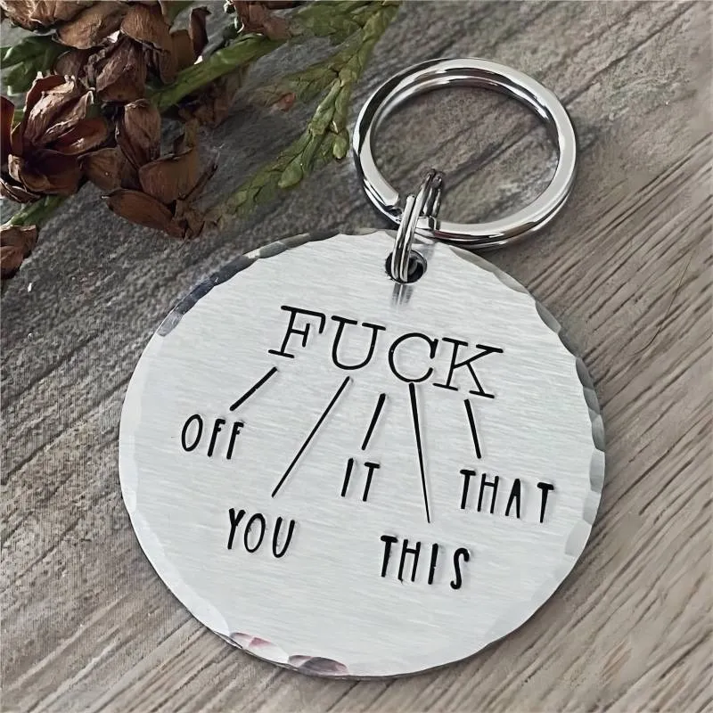 ✨Funny Engraved Keychain - 🔥Buy 3 Get 1 Free🔥