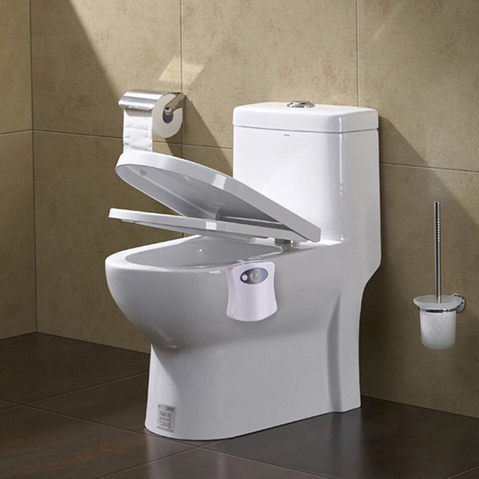 🚽✨Motion Activated 16 Colors Changing Toilet Nightlight