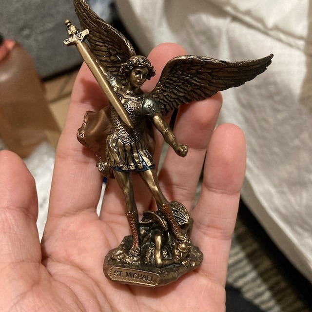 👼Vintage Archangel Michael Statue