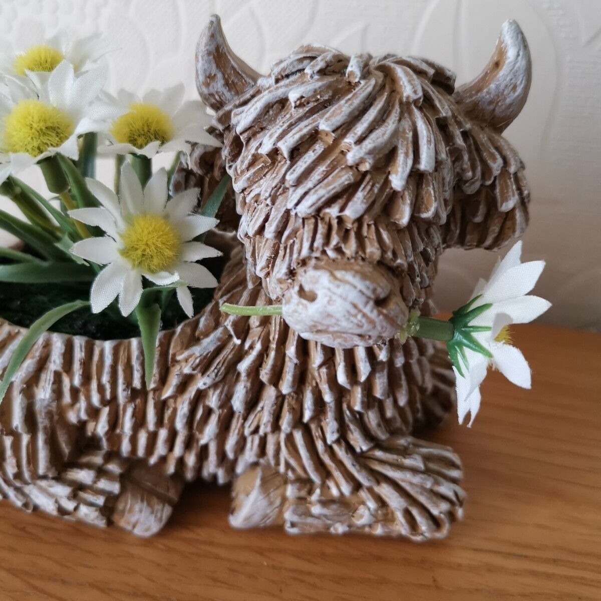 🌿BUY 2 GET 10% OFF🐮HIGHLAND COW POTTED STATUES