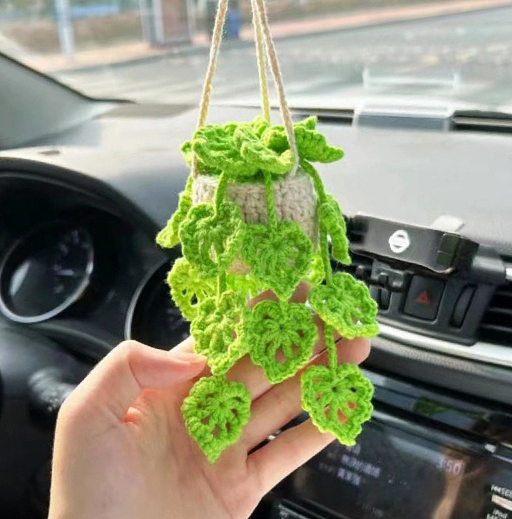 🌹Pure Hand-Woven Flower Hanging Pendant🎁