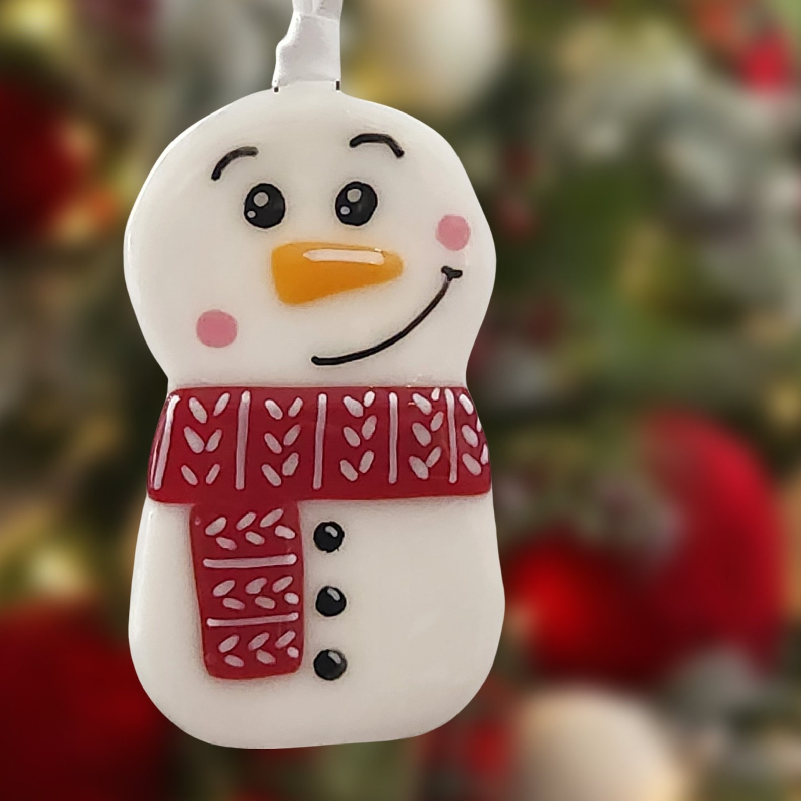 Christmas Fusing Glass Ornaments