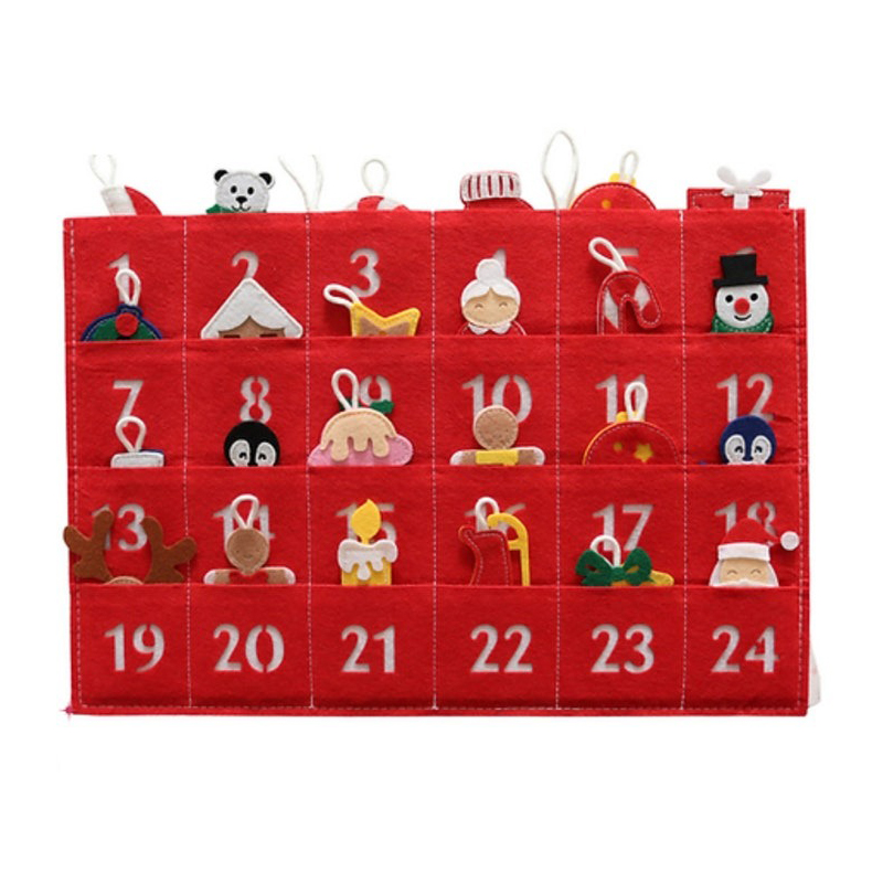 🎄Christmas tree & Advent Calendar felt handmade📆
