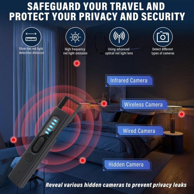 ❤️HOT SALE❤️Hidden Camera & GPS Tracker Detector