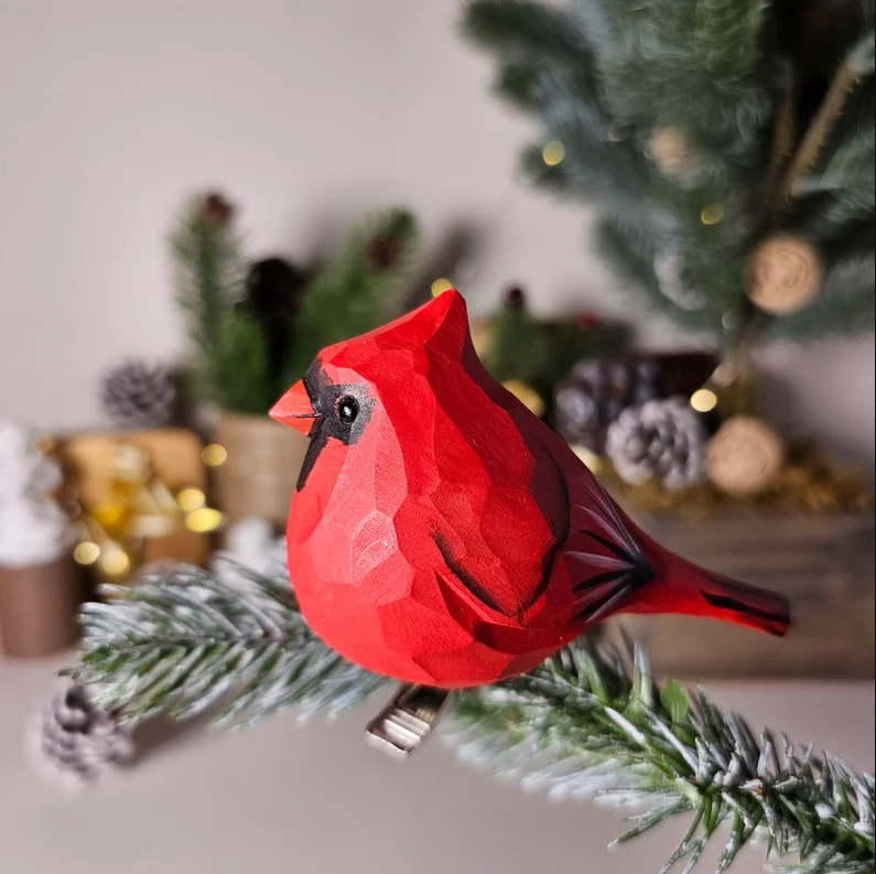 🎄Early Christmas 49%OFF - Handcrafted Bird Clips Ornaments for Christmas Trees